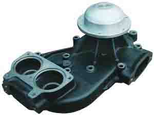 WATER PUMP WITH RETARDER OM502LA - APPLICATION MERCEDES - OE NO. 5422002601 - MAKE OMP ITALY - MFG NO. 241.704